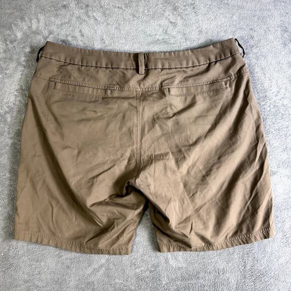 Lululemon Men’s Brown Stretch Breathable Chino Shorts Size 38 - Picture 5 of 9